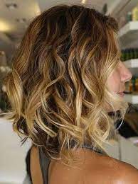 Medium Length Wavy Bob Google Search Hair Styles Ombre Hair Blonde Bob Hairstyles