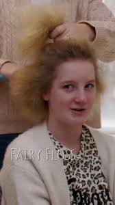 I was born with Uncombable Hair Syndrome ✨ #fbreels #borndifferent  #spunglasshair #uncombablehair #hairtexture