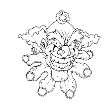 Scary Clown Coloring Pages Free 2019 Educative Printable Coloring Pages Scary Clowns Scary Characters