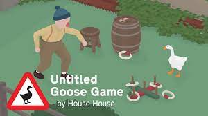 Make your way around town, from peoples' back gardens to the high street shops to the village green, setting up. Interview The Sound Of Untitled Goose Game