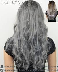 Before And After Gray Roots Silver Hair From Hair By Salah Www Hairbysalah Com Hair Haircolor Sil Hair Highlights Grey Hair Color Grey Hair Color Silver