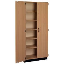 Ringgold 2 door storage cabinet available in either oak or mango, this cabinet has clean design lines with a chevron layout on the doors themselves. Tall Storage Cabinet With Doors 36 W X 84 H X 23 D Schoolsin