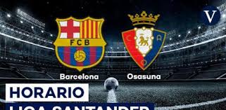 Jordi cruyff, ex futbolista del barcelona y actual entrenador del shenzhen fc, que milita en la liga china, analizó la situación de leo messi en declaraciones a 'el larguero', de la cadena 'ser'. Barcelona Osasuna Posibles Alineaciones Horario Y Donde Ver Hoy Partido El Futbol Por Tv