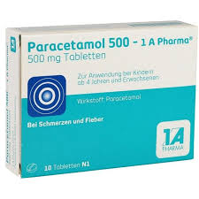 Febris) ist die erhöhung der körpertemperatur auf über 38,5 °c. Paracetamol 500 1a Pharma Tabletten 10 St Fieber Grippaler Infekt Erkaltung Immunsystem Grippe Arzneimittel Vivas Apotheken