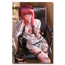 Makima Anime Character Poster Manga Hot Girl Picture Wall Art Print Room  Decor | eBay