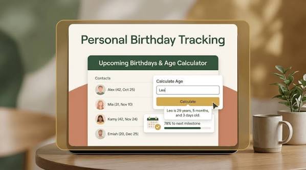 Age Calculator Online | How Old Am I? | YouWare