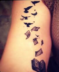 Small Book Tattoo Ideas For Girls 21 Small Book Tattoo Ideas For Girls Styleoholic Book Tattoo Small Book Tattoo Bookworm Tattoo