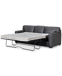 What is a sleeper sofa? Furniture Avenell 87 Leather Queen Sleeper Sofa Created For Macy S Reviews Furniture Macy S