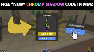 They don't help you significantly in the game but at the very least you can have a possiblity to get free intriguing things instead of buying them. Free Code New Chroma Shadow Code In Mm2 Update Working Mm2 Redeemable Godly Codes 2021 Youtube