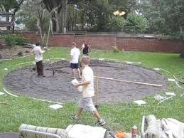 Above Ground Pool Installation Part 1 Youtube Installing Above Ground Pool Pool Installation Backyard Pool Landscaping