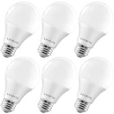 Shop Luxrite A19 Led Bulb 75w Equivalent 1100 Lumens Dimmable Enclosed Fixture Rated Energy Star E26 Base 6 Pack Overstock 28788642
