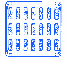 2003 fuse panel located behind the coin tray fuse ampere rating a circuit 1 15 heater fan 2 15 subaru forester 2003 fuse box diagram year of production. Subaru Legacy 1993 Ignition Fuse Box Block Circuit Breaker Diagram Carfusebox