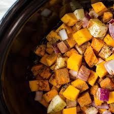 Slow Cooker Butternut Squash And Apples Recipe Butternut Squash Recipes Recipes Winter Cooking