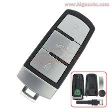 3c0 959 752 Ba Smart Key 3button 434mhz With Id48 Chip For Vw Passat B6 3c B7 3c0959752ba Keyless Remote Smart Key Vw Passat Keyless