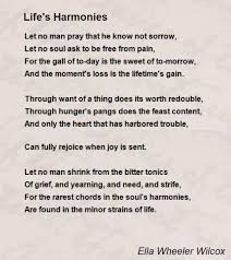Life S Harmonies Jpg 640 720 Poems Life Sorrow