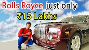 From the start of ghost, rolls royce cars limited the british luxury. Rolls Royce Car In Very Cheap Price Used Cars Below 10 Lakh Rupees Dubai Cars Youtube