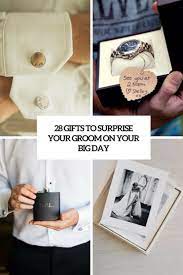 Just follow my boards and leave a message on a pin or send me a direct message! 28 Gifts To Surprise Your Groom On Your Big Day Weddingomania