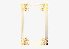 To explore more similar hd image on pngitem. Wallpaper Golden Border Design Free Transparent Png Download Pngkey