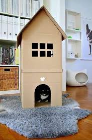 Kartondan Oyuncak Yapma Icin 18 Fikir Dekordiyon Oyuncak Fikirler Kedi Evi