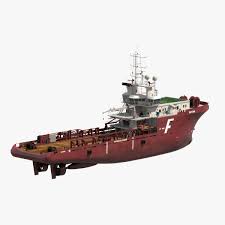 Anchor Handling Tug Supply Vessel 3d Max Model Ships Tug Boats Model Boats