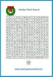 Check spelling or type a new query. Holiday Word Search For Christmas Fun
