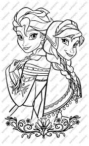 Elsa And Anna Svg Files Disney Princess Elsa And Anna Clipart Svg For Cricut Svg For Sil Elsa Coloring Pages Cartoon Coloring Pages Frozen Coloring Pages