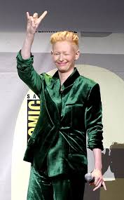 The Two Fine Gentlemen Look Dapper Together At The Sherlock Panel At San Diego S Comic Con Tilda Swinton Comic Con San Diego Comic Con