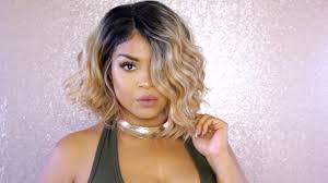 Filming a music video in nyc in 2013, beyonce works a blonde wavy long bob with dark roots. Beyonce Inspired Curly Bob Sams Beauty Youtube