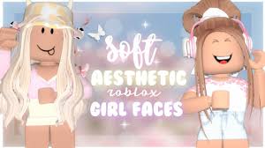 Cute aesthetic roblox avatar no face can be cute. Soft Aesthetic Roblox Girl Faces Roblox Youtube