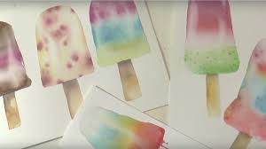 If yes, then don't worry. Paint A Watercolor Popsicle Easy Watercolor Ideas Techniques