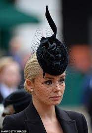 Fascinators And Pearls Are Order Of The Day As Katherine Jenkins Joan Collins Duchess Of York And Shirley Bassey Attend Baroness Thatcher S Funeral In St Paul British Hats Philip Treacy Hats