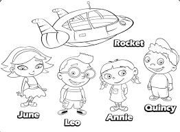 Join leo, annie, quincy a. Free Printable Little Einsteins Coloring Pages Get Ready To Learn