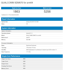 Purported Snapdragon 670 Benchmark Scores Show It Trading