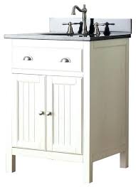 Beach Style Bathroom Vanities Single Sink Vanity In French White Finish Beach Style Bathroom French Style Bathroom Vanities 24 Vanity Single Sink Vanity Vanity