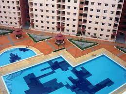 This accommodation features a balcony and a kitchen. Condominium For Auction At Bayu Puteri Apartment Tropicana Land