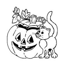 Free printable coloring pages and book for kids. Top 25 Free Printable Halloween Cat Coloring Pages Online