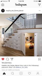 Stairs For Kitchen And Use Room Under For Food Storage Or Entrance To Safe Room Basement Dream House House Design Cat House Plans