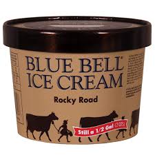 Kroger Blue Bell Rocky Road Ice Cream 64 Fl Oz