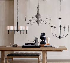 Transitional, contemporary, traditional, modern, rustic Jerome Iron Chandelier Pottery Barn