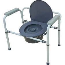 Medokare Bedside Commode Chair Heavyduty Steel Commode Seat Bedside Potty Chair For Adults Medical Handicap Toilet S Bedside Commode Commode Chair Potty Chair