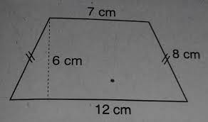 Trapesium adalah sosok dengan 4 sisi dan sepasang sisi sejajar. Keliling Trapesium Sama Kaki Tersebut Adalah A 33cmb 35cmc 57cmd 72cm Brainly Co Id