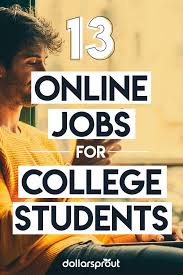 18 Legit Online Jobs For College Students To Make Easy Money Best Online Jobs Online Jobs Make Easy Money
