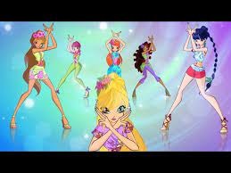 Winx Club : ALL Butterflix and Tynix Transformations! - YouTube