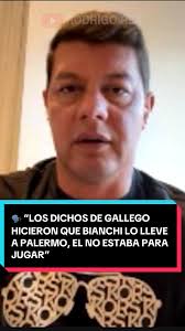 🗣️ “LOS DICHOS DE GALLEGO HICIERON QUE BIANCHI LO LLEVE A PALERMO, EL NO  ESTABA PARA JUGAR” 🎙️ Sebastián Battaglia pasó por mi canal y recordó el  famoso superclásico del año 2000 el cual se denominó ...