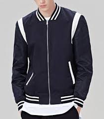 Black And White Striped Jacket Mens Color Block Striped Bomber Jacket For Men Navy Baseball Jacket Bomber Jacket Baseball Jacket Bomber Jacket Men