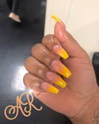 Acrylic naio nail nails capsule fake virgin nails case lenovo tb x704f gel glue nail fake nails long extra long false nail coffin nail press on fake nail jewelry. Long Mustard Yellow Coffin Nails Novocom Top