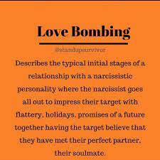 The love bombing peaked around 6weeks in and after that the discard slowly started seeping in. Facebook