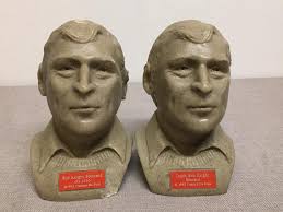 Bobby Knight Bust Bookends
