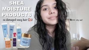 I got my hands on the coconut hibiscus shea moisture line and i tested out the products to see how well they work. Does Shea Moisture Work On Wavy Damaged Hair 2a Youtube