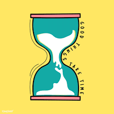 Hand Drawn Hourglass With Good Things Take Time Quote Free Image By Rawpixel Com Busbus How To Draw Hands Good Things Take Time Trying Something New Quotes